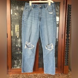 AE mom jeans